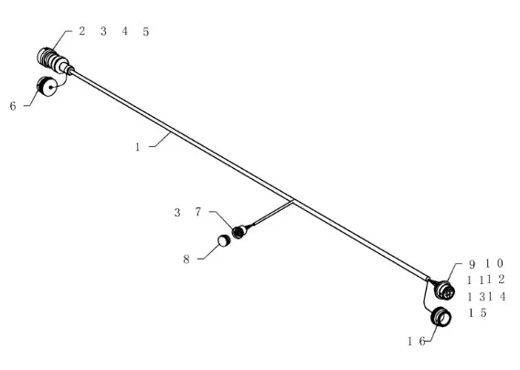 15210 - Жгут медных проводов