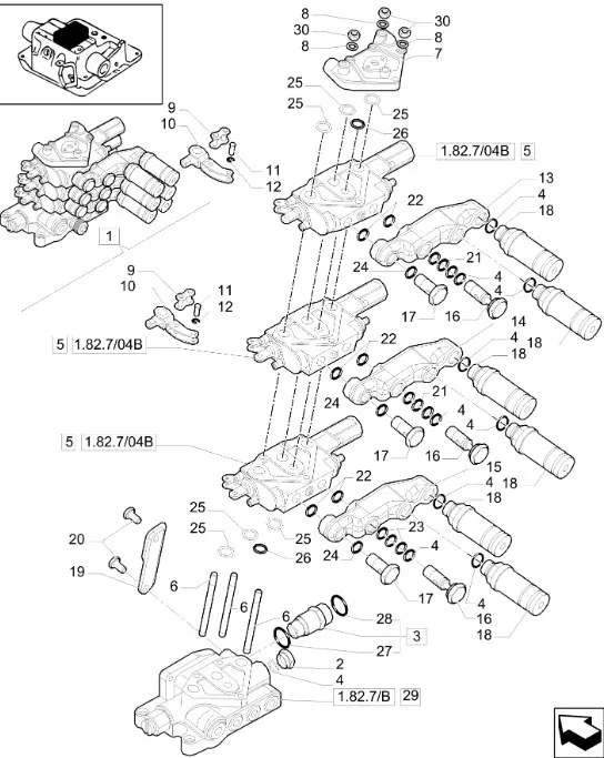 87559220 - Клапан в коллекторе