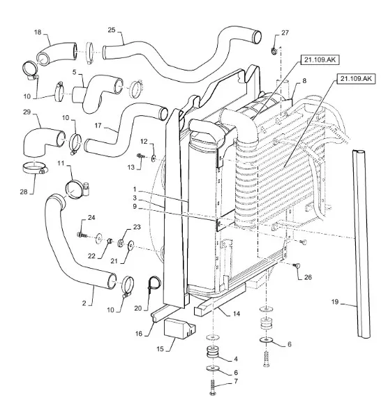 47846552 - радиатор